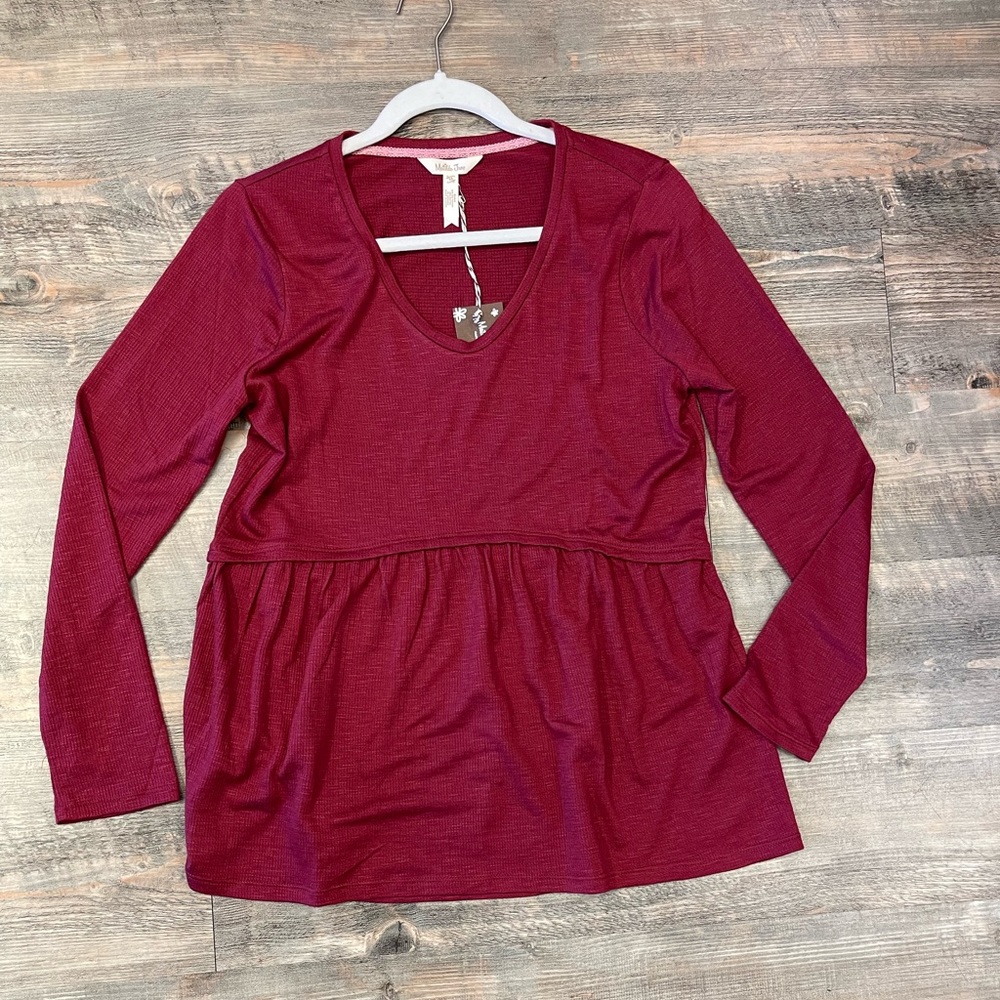 Maroon Blouse